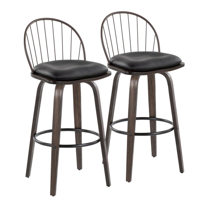 Riley 30" Fixed-Height Barstool - Set of 2 image