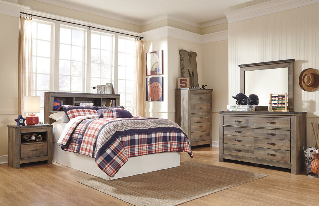 Trinell Bed with 2 Sided Storage - Home And Beyond