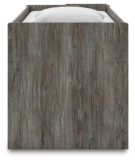 Frandern Loft Bed with Bookcase Storage - Home And Beyond