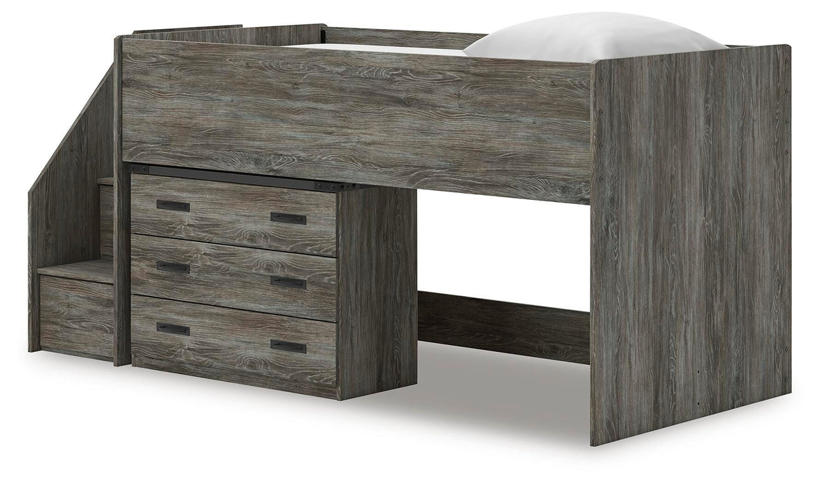 Frandern Loft Bed with Drawer Storage - Home And Beyond