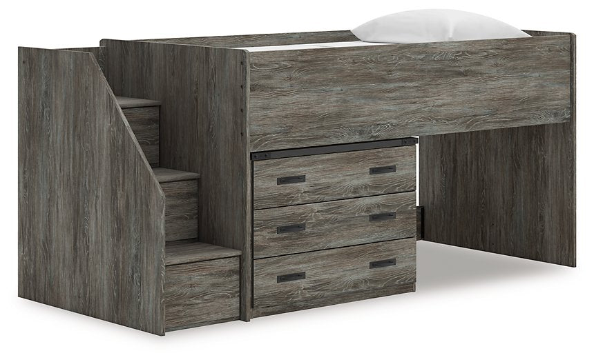 Frandern Loft Bed with Drawer Storage - Home And Beyond
