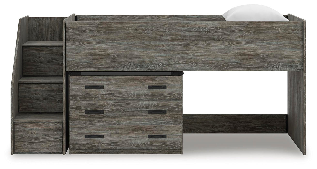 Frandern Loft Bed with Drawer Storage - Home And Beyond