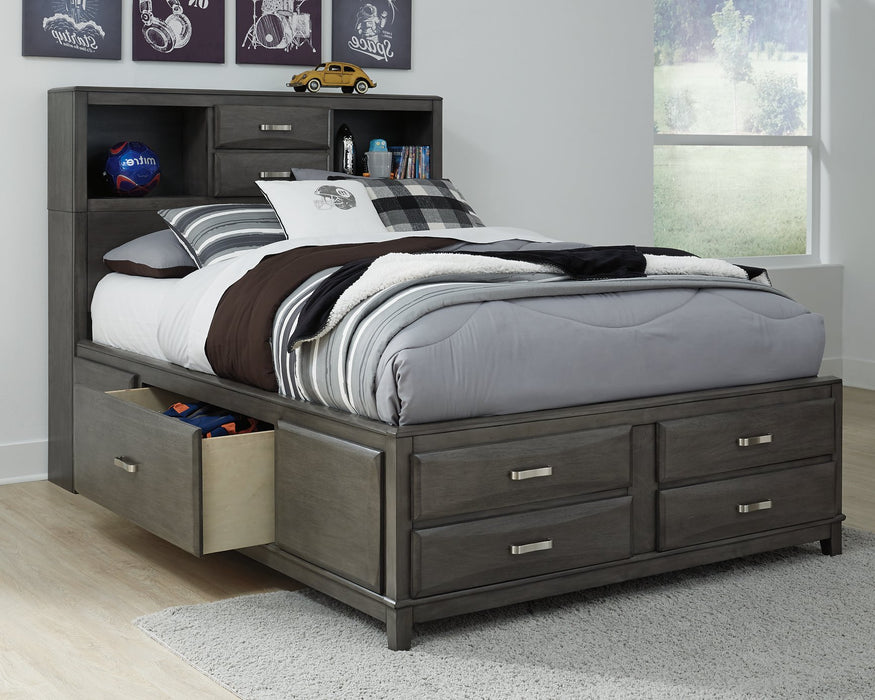 Caitbrook Storage Bed with 7 Drawers - Home And Beyond