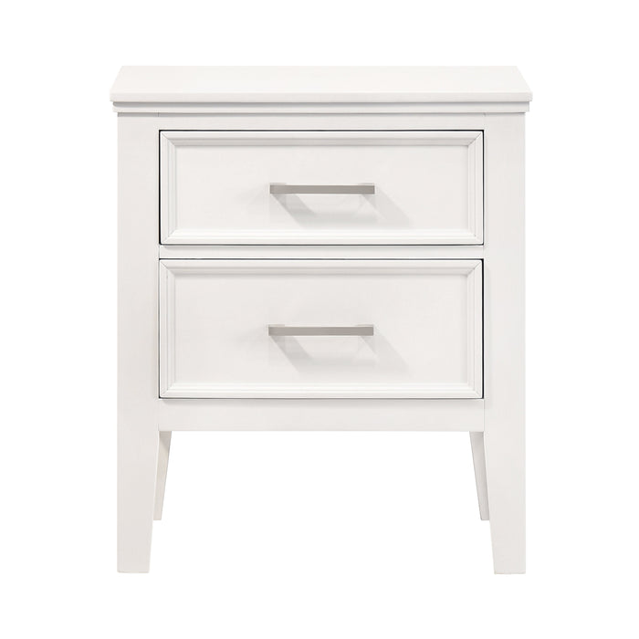 Andover Nightstand-White