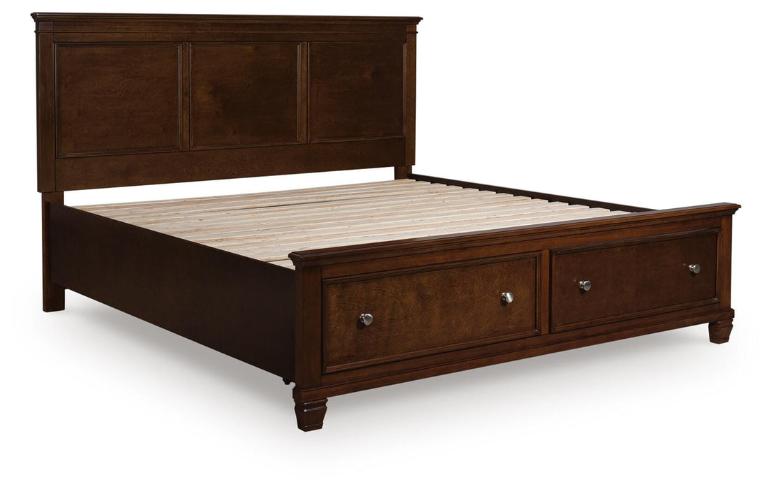 Danabrin Panel Storage Bed - Home And Beyond