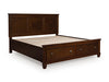 Danabrin Panel Storage Bed - Home And Beyond