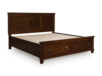 Danabrin Panel Storage Bed - Home And Beyond