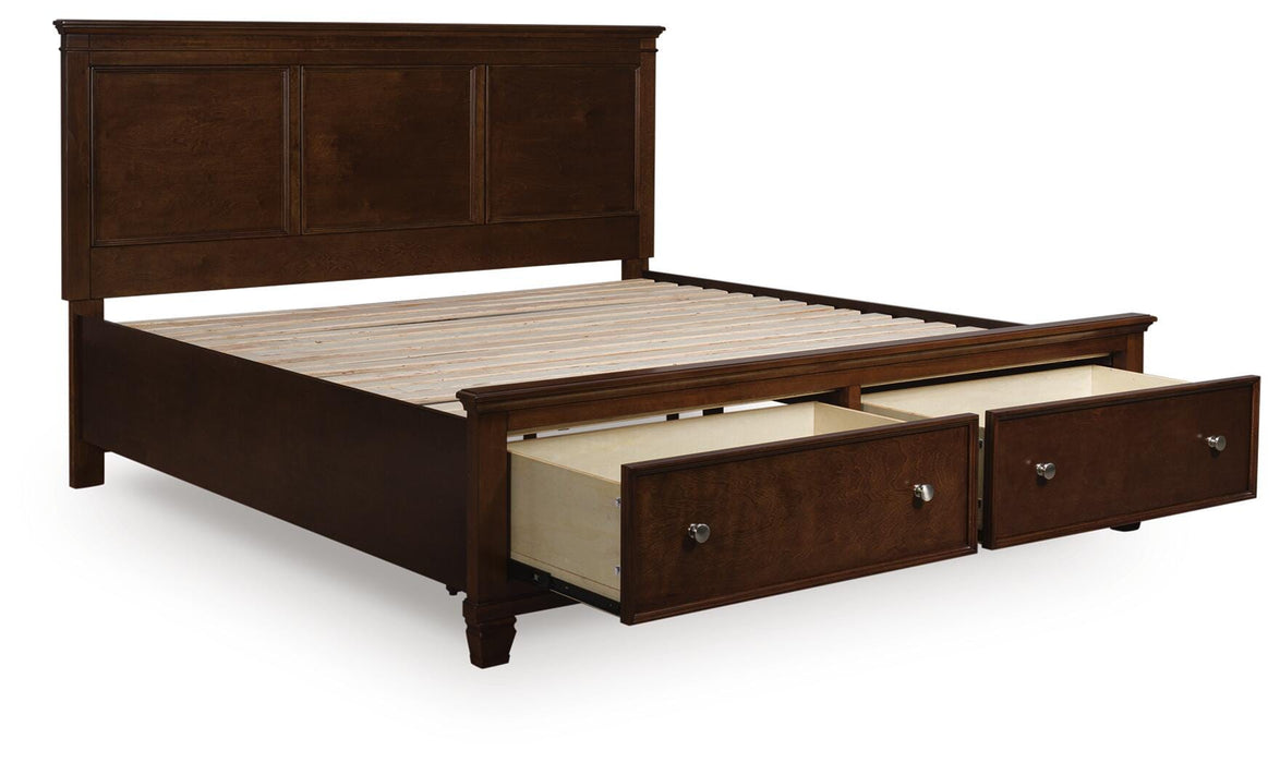 Danabrin Panel Storage Bed - Home And Beyond