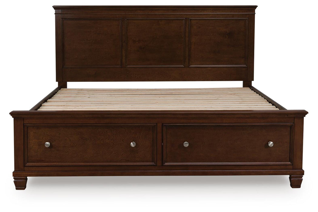 Danabrin Panel Storage Bed - Home And Beyond