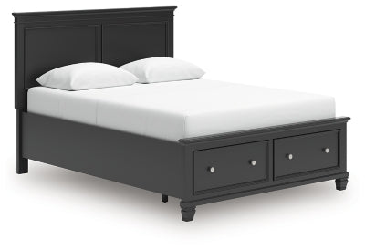 Lanolee Panel Storage Bed - Home And Beyond