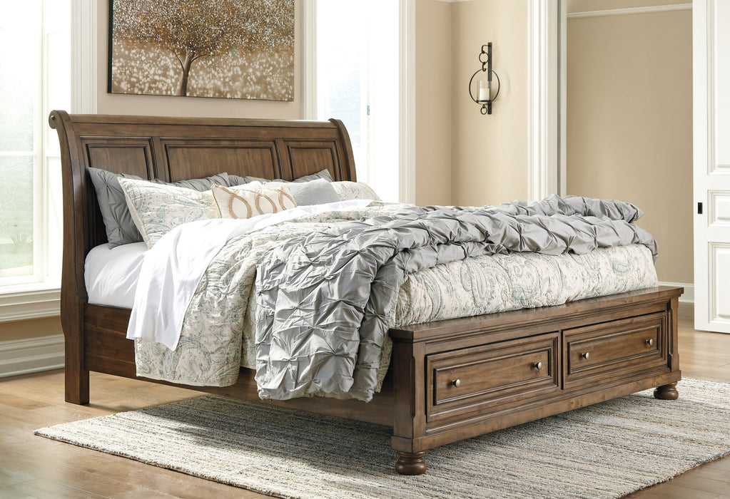 Flynnter Bed with 2 Storage Drawers - Home And Beyond