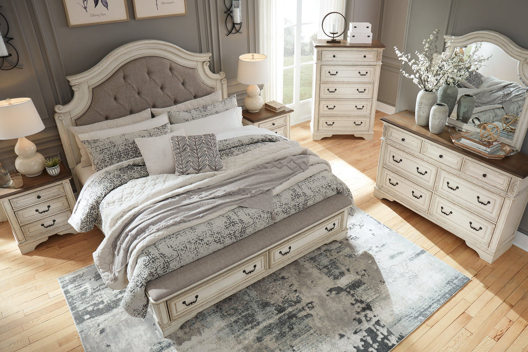 Realyn Upholstered Bed - Home And Beyond