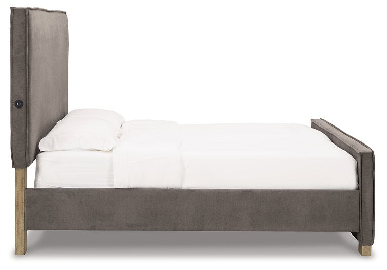 Krystanza Upholstered Bed - Home And Beyond