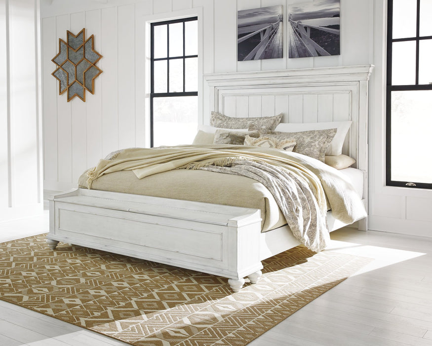 Kanwyn Bed with Storage Bench - Home And Beyond