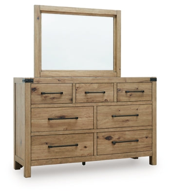 Ridgester Dresser and Mirror - Home And Beyond