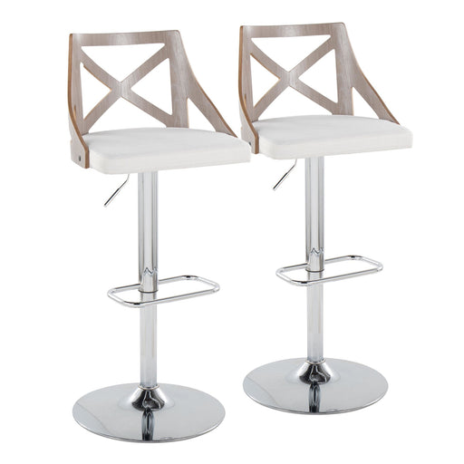 Charlotte Adjustable Barstool - Set of 2 image