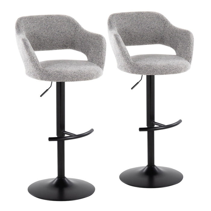 Margarite Adjustable Barstool - Set of 2 image