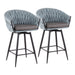 Braided Matisse Counter Stool - Set of 2 image