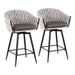 Braided Matisse Counter Stool - Set of 2 image