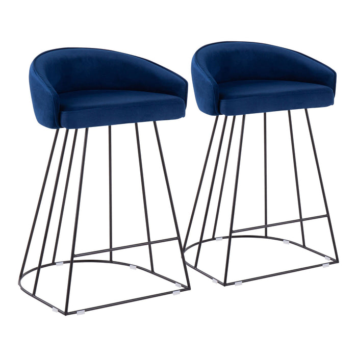 Canary Upholstered Counter Stool - Set of 2 image