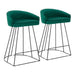 Canary Upholstered Counter Stool - Set of 2 image