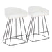 Canary Upholstered Counter Stool - Set of 2 image