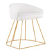 Canary Upholstered Vanity Stool image