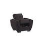 Ottomanson Armada Air Collection Upholstered Convertible Armchair with Storage - Home And Beyond