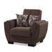 Ottomanson Armada Air Collection Upholstered Convertible Armchair with Storage - Home And Beyond