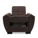 Ottomanson Armada Air Collection Upholstered Convertible Armchair with Storage - Home And Beyond