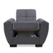 Ottomanson Armada Air Collection Upholstered Convertible Armchair with Storage - Home And Beyond