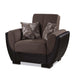 Ottomanson Armada Air Collection Upholstered Convertible Armchair with Storage - Home And Beyond