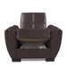 Ottomanson Armada Air Collection Upholstered Convertible Armchair with Storage - Home And Beyond