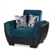 Ottomanson Armada Air Collection Upholstered Convertible Armchair with Storage - Home And Beyond