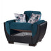 Ottomanson Armada Air Collection Upholstered Convertible Armchair with Storage - Home And Beyond