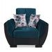 Ottomanson Armada Air Collection Upholstered Convertible Armchair with Storage - Home And Beyond