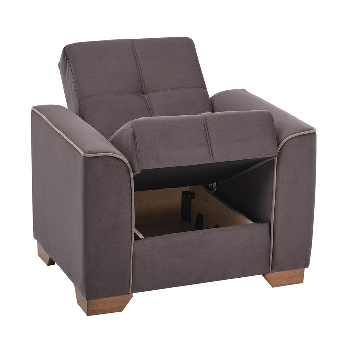 Ottomanson Dior Collection Convertible Armchair with Storage