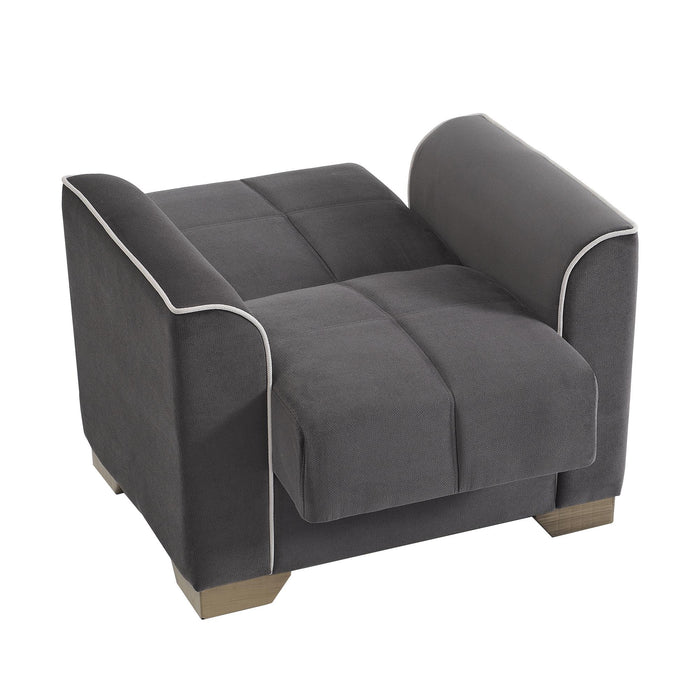 Ottomanson Dior Collection Convertible Armchair with Storage