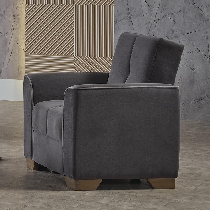 Ottomanson Dior Collection Convertible Armchair with Storage