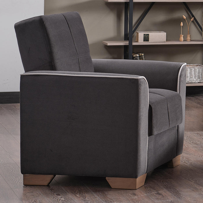 Ottomanson Dior Collection Convertible Armchair with Storage