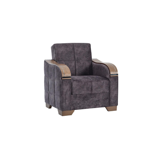 Ottomanson Sapphire Collection Convertible Armchair with Storage image