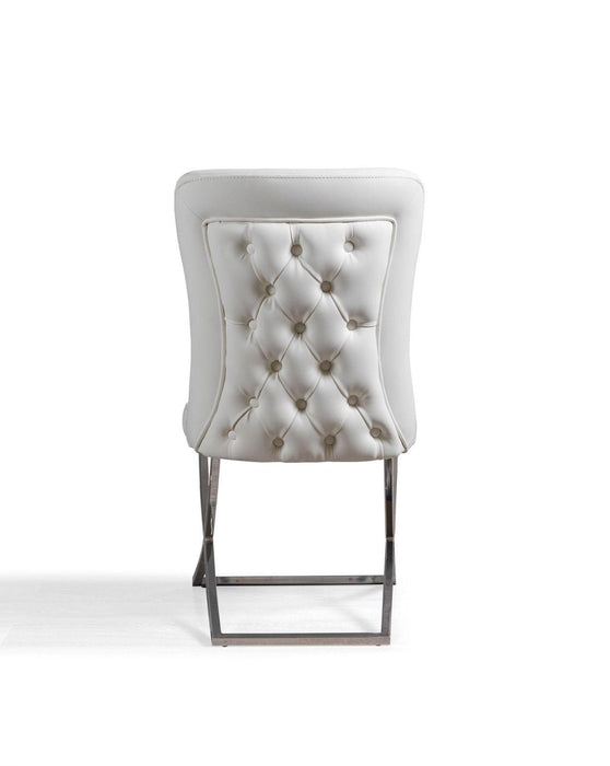 Ottomanson Royal Collection Upholstered Gold Legged Dining Chair, Set of 2 - Home And Beyond