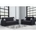 Ottomanson Armada Collection Upholstered Convertible Loveseat with Storage - Home And Beyond