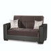 Ottomanson Armada Collection Upholstered Convertible Loveseat with Storage - Home And Beyond