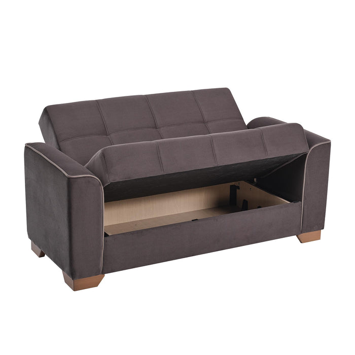 Ottomanson Dior Collection Convertible Loveseat with Storage