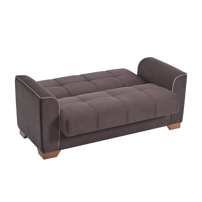 Ottomanson Dior Collection Convertible Loveseat with Storage