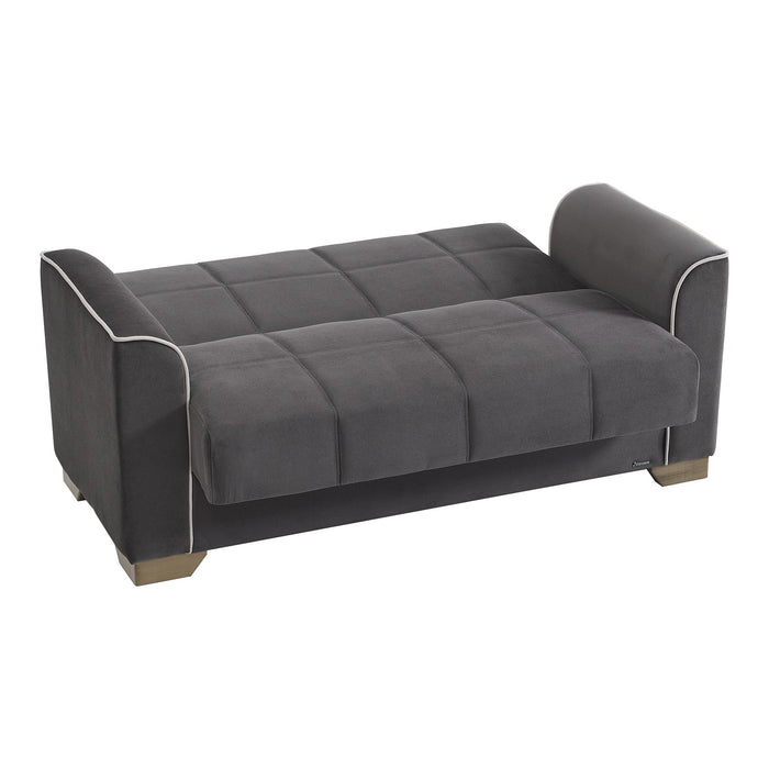 Ottomanson Dior Collection Convertible Loveseat with Storage