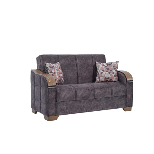 Ottomanson Sapphire Collection Convertible Loveseat with Storage image