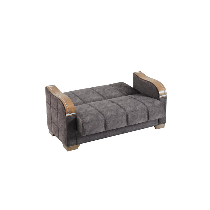 Ottomanson Sapphire Collection Convertible Loveseat with Storage