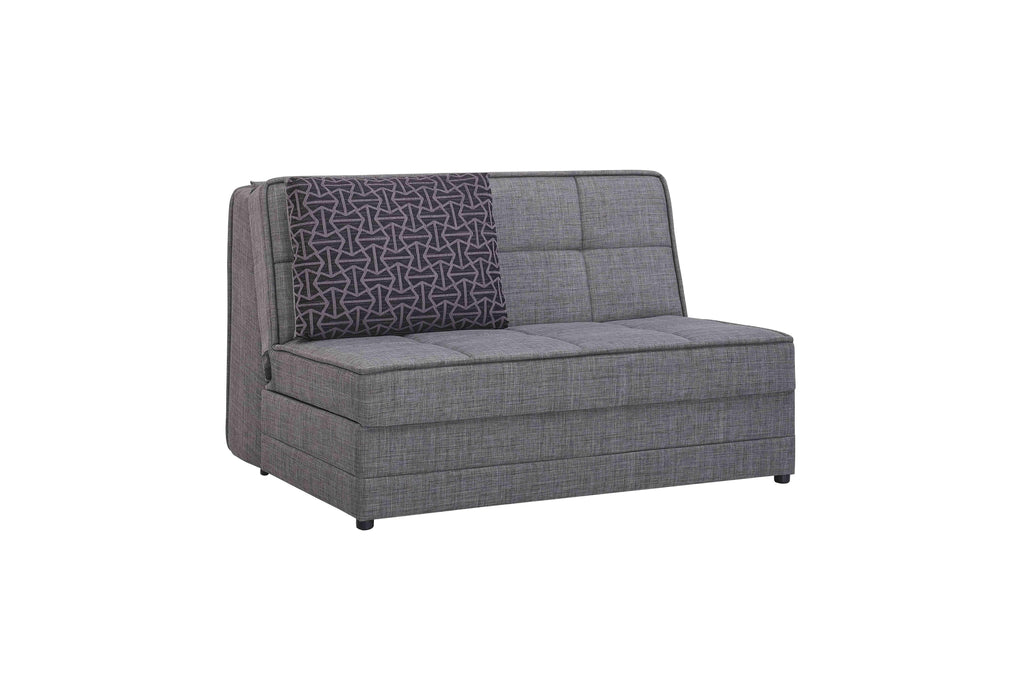 Ottomanson Studio Collection Upholstered Convertible Loveseat with Storage - Home And Beyond